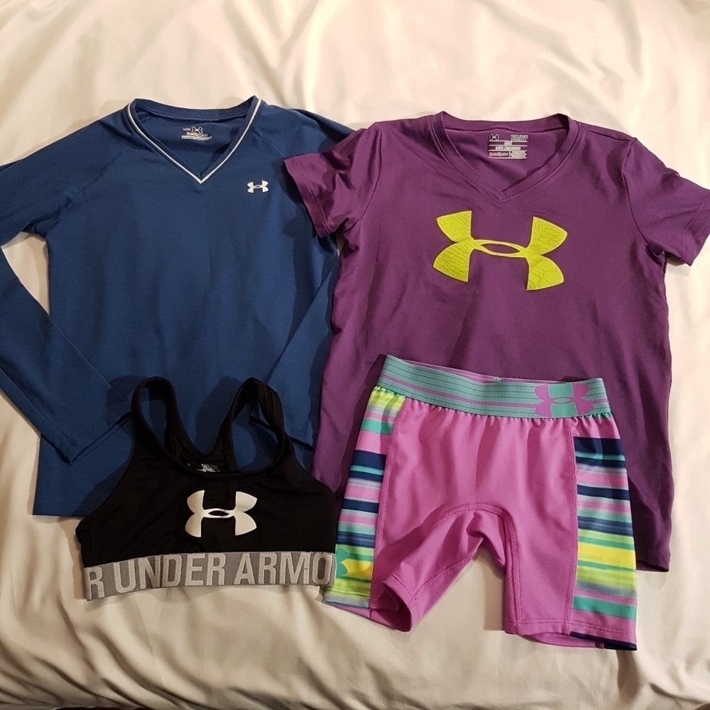 Under Armour girls youth small lot